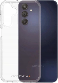 Etui plecki Panzer Glass Hard Case D3O do Samsung Galaxy A15 Transparent (5711724004636)
