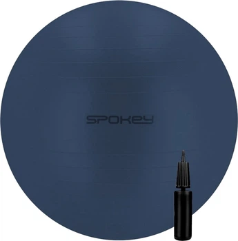 Piłka gimnastyczna Spokey FITBALL 75 cm Niebieska 945931 (5905339459312)