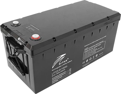 Акумуляторна батарея Ritar LiFePO4 25.6 В 100 А⋅г 2560 Вт⋅г з Bluetooth (YT44834)