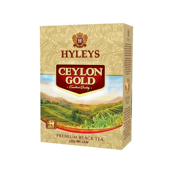 Чай чорний Hyleys Голден Цейлон крупнолистовий 100 г (4791045026105)