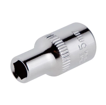 Головка шестигранная 1/4", 5×25 мм, Cr-V, STORM INTERTOOL ET-0434