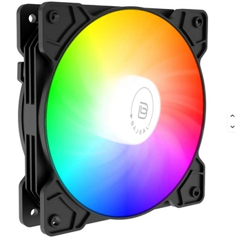 Кулер 120х120х25мм Bajeal CF-120 Molex 1200RPM fRGB
