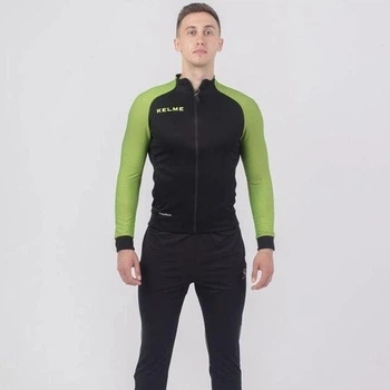 Олимпийка Kelme MONTES черно-салатовая 3871300.9012 Kelme 3XL