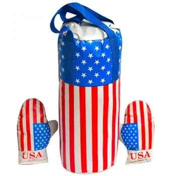 Боксерский набор груша и перчатки для детей Danko toys M-USA