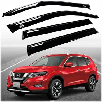 Nissan X-Trail / Rogue (T32) 2014-2020 Window Deflectors 3M Voron Glass Tape (VN11314)