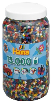 Набір термомозаїки Hama Midi Mix (067) у контейнері 13000 шт (5699127) (28178211677)