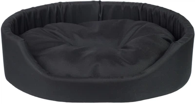 Legowisko dla psów Amiplay Basic owalne M Czarne (5907563246201)