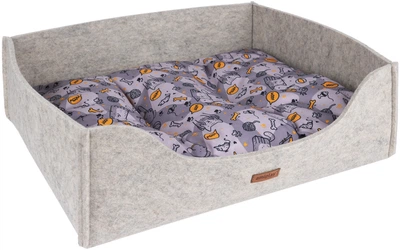 Лежак для собак Amiplay Hygge Sofa 2в1 M Бежевий (5907563303003)