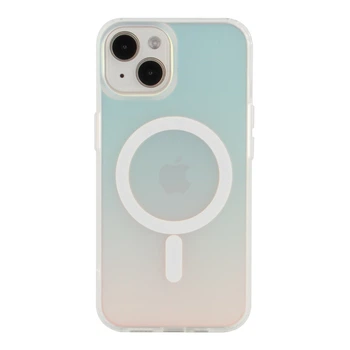 Чохол TPU+PC IMD Gradient with MagSafe для iPhone 13 Transparent