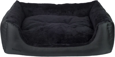 Лежак для собак Amiplay Aspen Sofa XL Чорний (5907563240957)