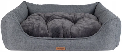 Legowisko dla psów Amiplay Como Sofa S Grafitowe (5907563312142)
