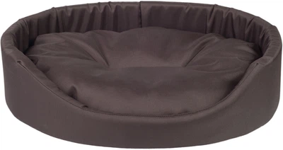 Legowisko dla psów Amiplay Basic owalne XXXL Brązowe (5907563246430)