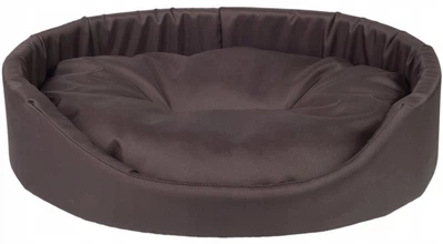 Legowisko dla psów Amiplay Basic owalne XL Brązowe (5907563246331)