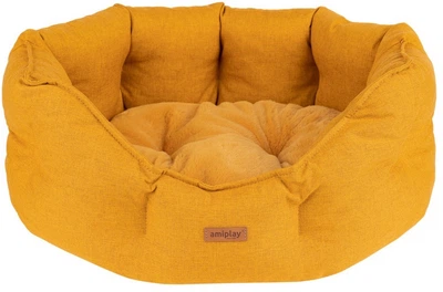 Legowisko dla psów Amiplay Como Colosseum S Żółte (5907563312371)