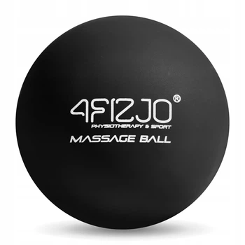 Массажный мяч 4FIZJO Lacrosse Ball 6.25 см Black (P-5907222931196)
