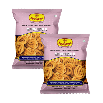 Снек Мурукулу Moorukulu (Промо-набір 2х150г) Haldiram's 8904004408720-1