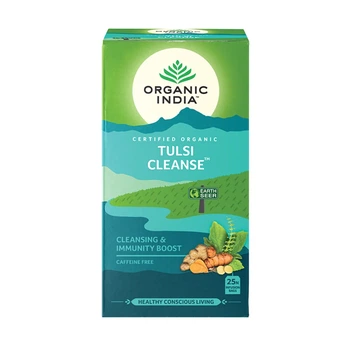 Трав’яний чай Туласі Детокс 25 пакетиків Organic India 801541507573