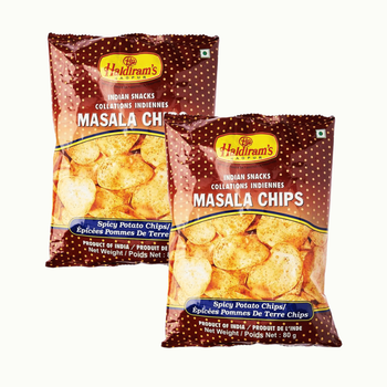 Масала чипсы Masala Chips (Промо-набор 2х80г) Haldiram's 8904004402377-1