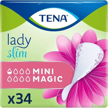 Жіночі урологічні прокладки Tena Lady Slim Mini Magic (0.5 краплі) 34 шт.