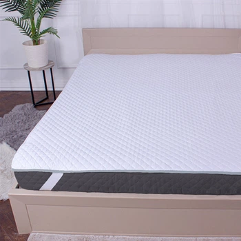 Наматрасник MirSon №5010 Exclusive Line Light Wool обычный с резинкой по углам 160x200 см (2200005334997)