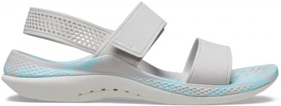 Crocs Sandal Literide 360 Marbled Sandal Pearl White Multi - 39р. (Стопа 24.9-25.6см)