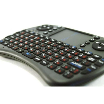 Беспроводная клавиатура KeyBoard mini i8 RT-MWK08, RUS, черная