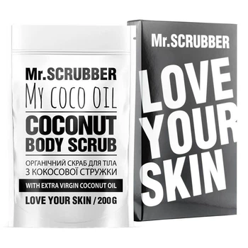 Кокосовый скраб для тела Mr.SCRUBBER Coconut Body Scrub My Coco Oil 200 г