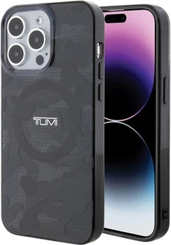 Панель TUMI Camo Print MagSafe для Apple iPhone 15 Pro Max Grey (TUHMP15XDLCAG)
