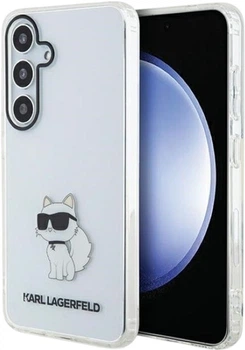 Etui Karl Lagerfeld IML Choupette do Samsung Galaxy S24 Transparent (KLHCS24SHNCHTCT)