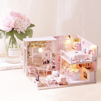 Кукольный дом румбокс DIY Cute Room L-022 Tranquil Life конструктор