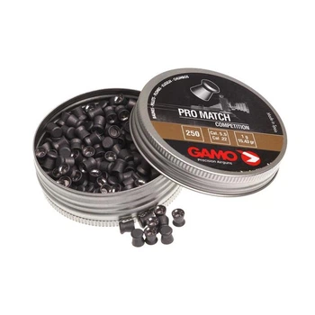 Кулі Gamo Pro Match 4.5мм, 0.49г, 250шт