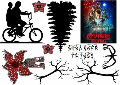 Вафельная съедобная картинка Очень странные дела. Stranger Things А4 (p2134)