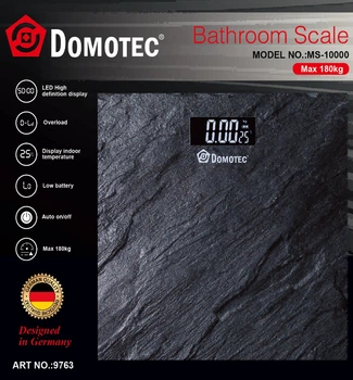 Напольные весы Domotec MS-10000 180 кг LED дисплей авто включение