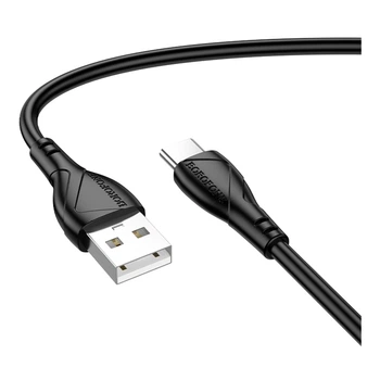 Кабель USB Borofone BX121 Type-C 3A Чорний