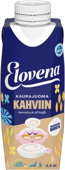 Упаковка Вівсяне молоко до кави ELOVENA Barista 3% 250 мл х 10шт
