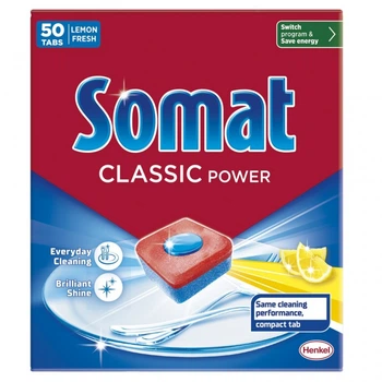 Таблетки для посудомийних машин Somat Classic Power 50 шт. (9000101809817/9000101830675) (7390)
