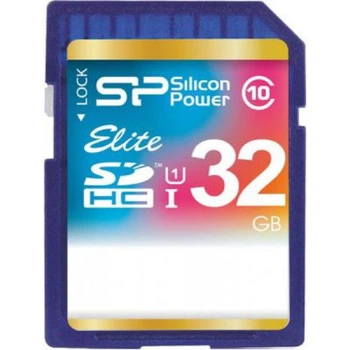 Карта памяти Silicon Power 32Gb SDHC class 10 (SP032GBSDHAU1V10) (341391)