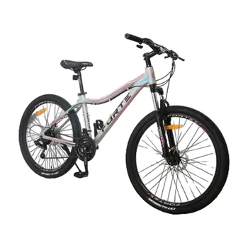 Велосипед жіночий FORTE VESTA р 15" до 26" сіро-рожевий