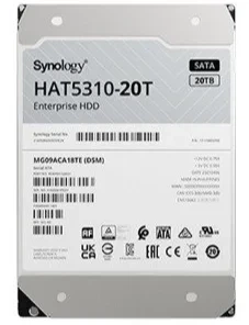 Внутренний жесткий диск 3.5" Synology HAT5310-20T 20TB 7200 об/мин 281 Мб/с SATA III Б/В