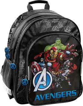 Шкільний рюкзак Paso Marvel Avengers 39 x 29 x 16 см 18 л Чорний (5903162132853)