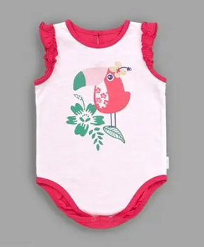 Боди для девочки Bembi БД 85 68 см коралловый