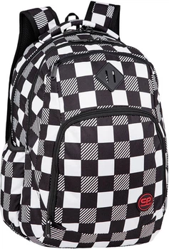 Plecak szkolny CoolPack Break w kratkę 44 x 32 x 19 cm 27 l (5903686328268)