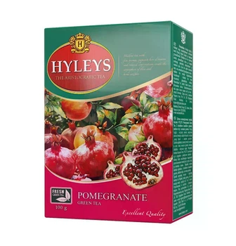Чай Hyleys зеленый Гранат крупнолистовой 100 г