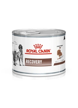 Упаковка вологого корму Royal Canin Recovery для собак та котів (паштет) 12 шт х 195 г