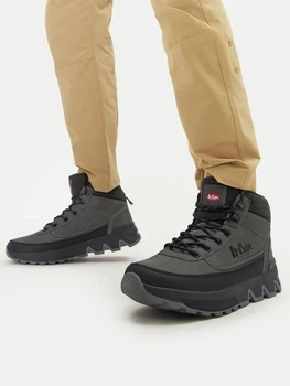 Чоловічі черевики Lee Cooper 194671 43 27,6 см Темно/сірий (2200005142486)