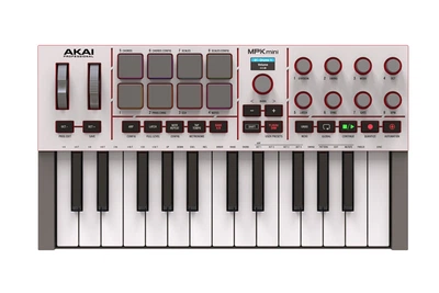 MIDI клавіатура AKAI MPK mini 4 White (302371)