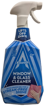 Засіб для миття вікон та скла Astonish Window & Glass Cleaner Eucalyptus & Lemon 750 мл