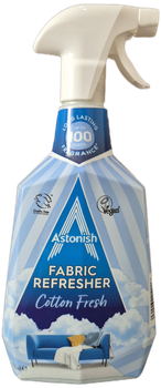 Нейтралізатор запахів для текстилю, килимів та одягу Astonish Fabric Refresher White Flowers 750мл