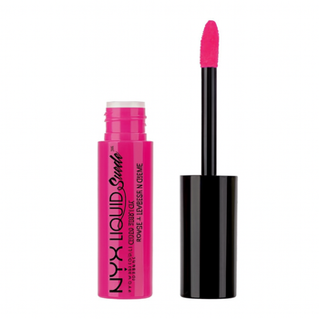 Рідка кремова помада з матовим фінішем NYX Liquid Suede Cream Lipstick Vault LSCL08 Pink Lust міні формат