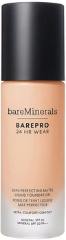 Тональна основа для обличчя bareMinerals BarePro 24H Matte Comfort Liquid Fair 17 Neutral 30 мл (194248061975)